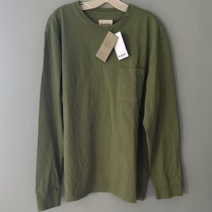 Classic Olive Long Sleeve Tee